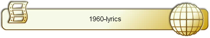 1960-lyrics